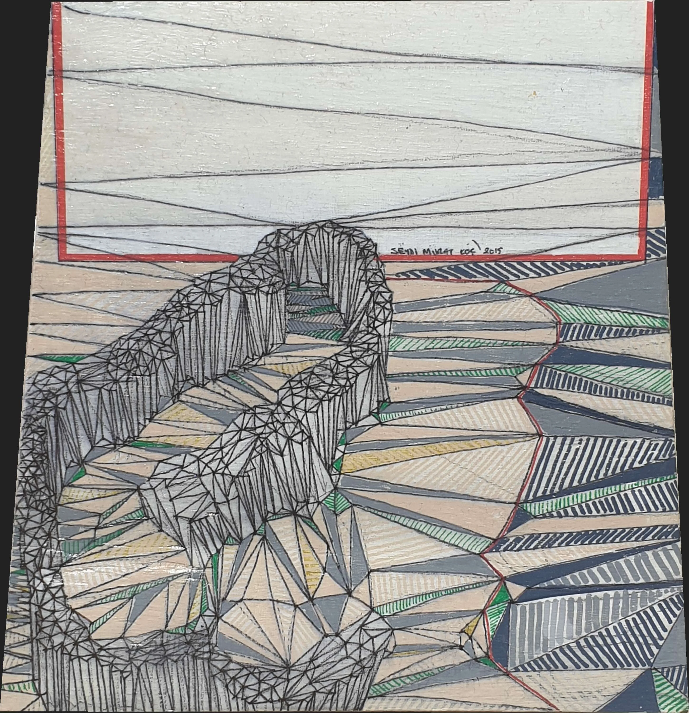 "İsimsiz" eseri SEYDİ MURAT KOÇ tarafından 2015 yılında 25x25 cm ölçülerinde Ahşap üzeri yağlı boya tekniği ile yapılmıştır.