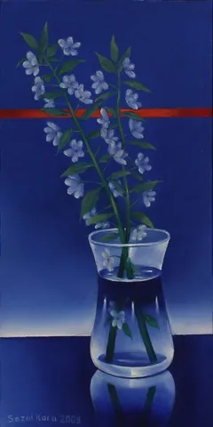 "İsimsiz" eseri SEZAİ KARA tarafından 40x20 cm ölçülerinde Tuval üzeri yağlı boya tekniği ile yapılmıştır.