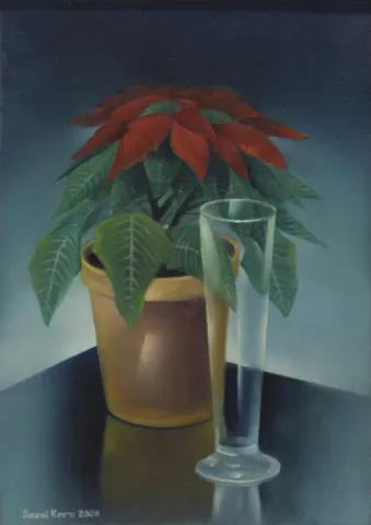 SEZAİ KARA — “İsimsiz”, 2000 "İsimsiz" eseri SEZAİ KARA tarafından 2000 yılında 50x35 cm ölçülerinde Tuval üzeri yağlı boya tekniği ile yapılmıştır.