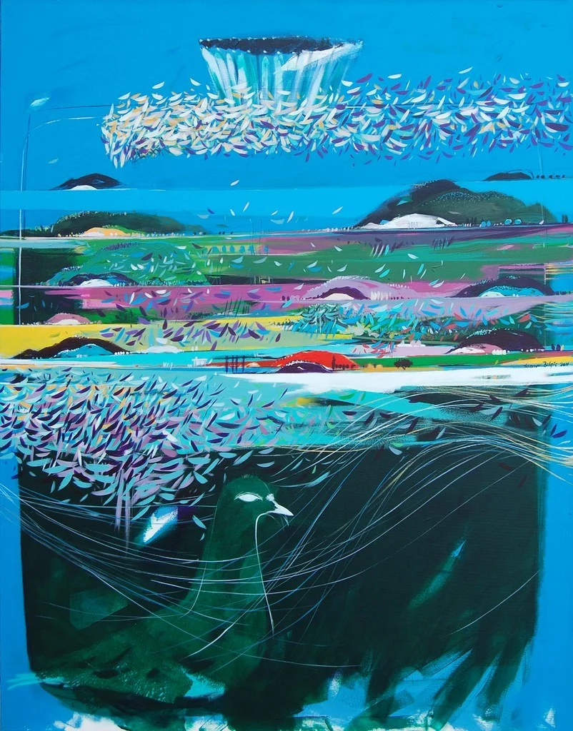 yakınlaştır "İsimsiz" eseri TAMER BİLGİÇ tarafından 2011 yılında 146x114 cm ölçülerinde Tuval üzeri yağlı boya tekniği ile yapılmıştır.
