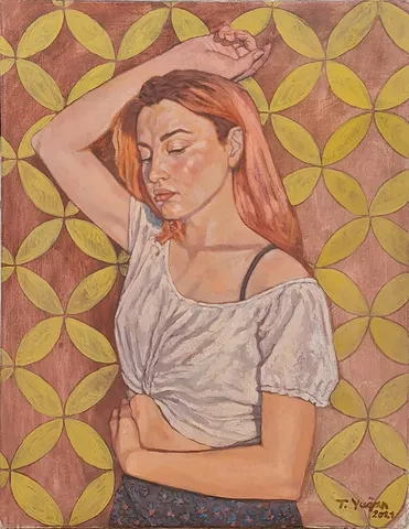 TANJU YAĞAN — “İsimsiz”, 2021 "İsimsiz" eseri TANJU YAĞAN tarafından 2021 yılında 90x70 cm ölçülerinde Tuval üzeri yağlı boya tekniği ile yapılmıştır.