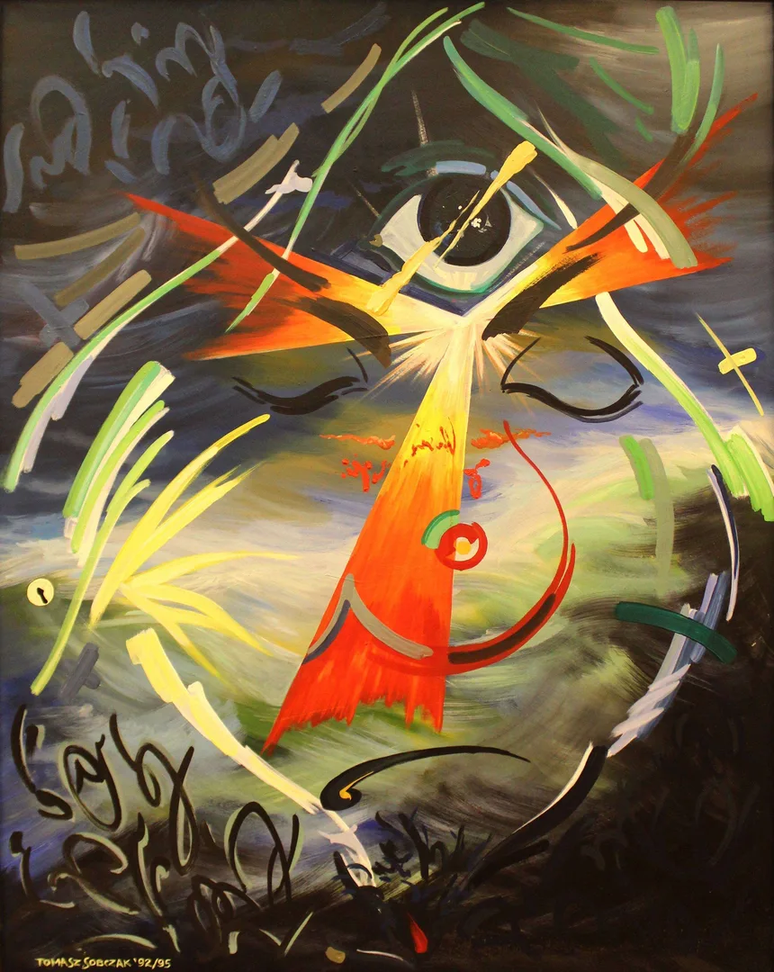 "İsimsiz" eseri TOMASZ SOBCZAK tarafından 115x91 cm ölçülerinde Tuval üzeri yağlı boya tekniği ile yapılmıştır.