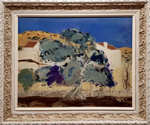 "İsimsiz" eseri TURAN EROL tarafından 1975 yılında 64x78 cm ölçülerinde Duralit üzeri yağlı boya tekniği ile yapılmıştır.