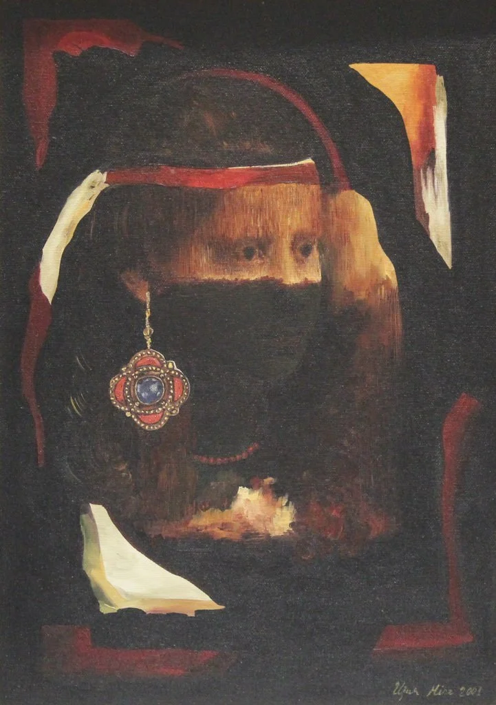 yakınlaştır "İsimsiz" eseri UĞUR MİNE TAMAY tarafından 2001 yılında 42x30 cm ölçülerinde Duralit üzeri yağlı boya tekniği ile yapılmıştır.