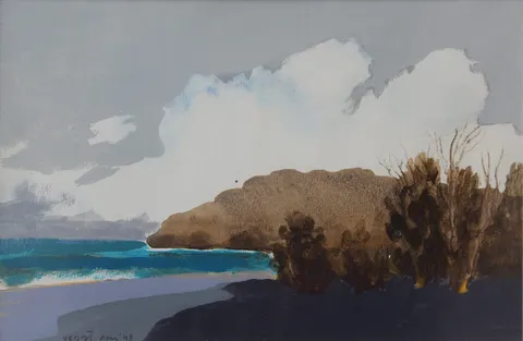 VEDAT CAN — “İsimsiz” "İsimsiz" eseri VEDAT CAN tarafından 18x27 cm ölçülerinde Kağıt üzeri akrilik boya tekniği ile yapılmıştır.