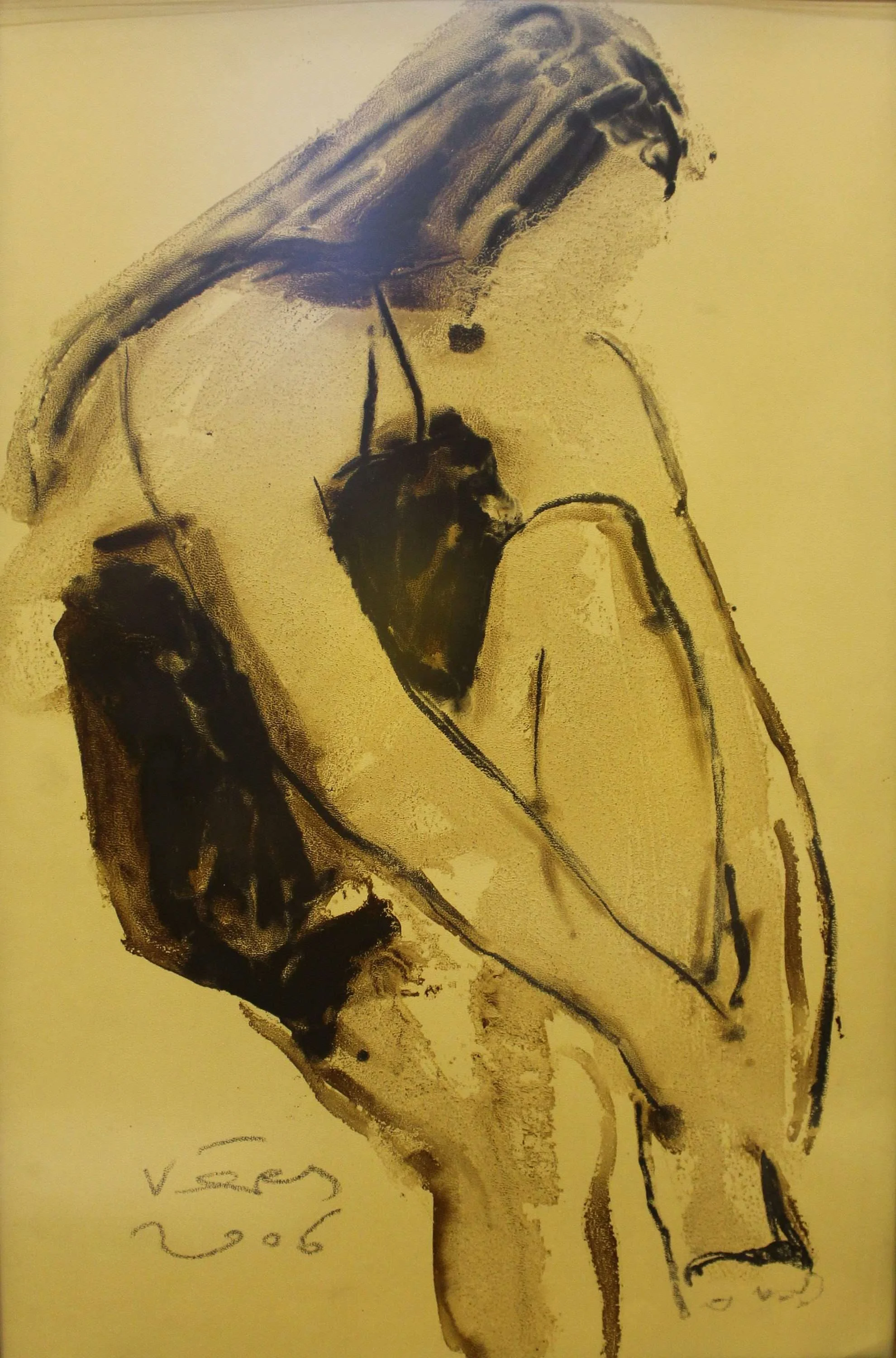 "İsimsiz" eseri VEDAT ÖRS tarafından 2006 yılında 60x40 cm ölçülerinde Kağıt üzeri yağlı boya tekniği ile yapılmıştır.