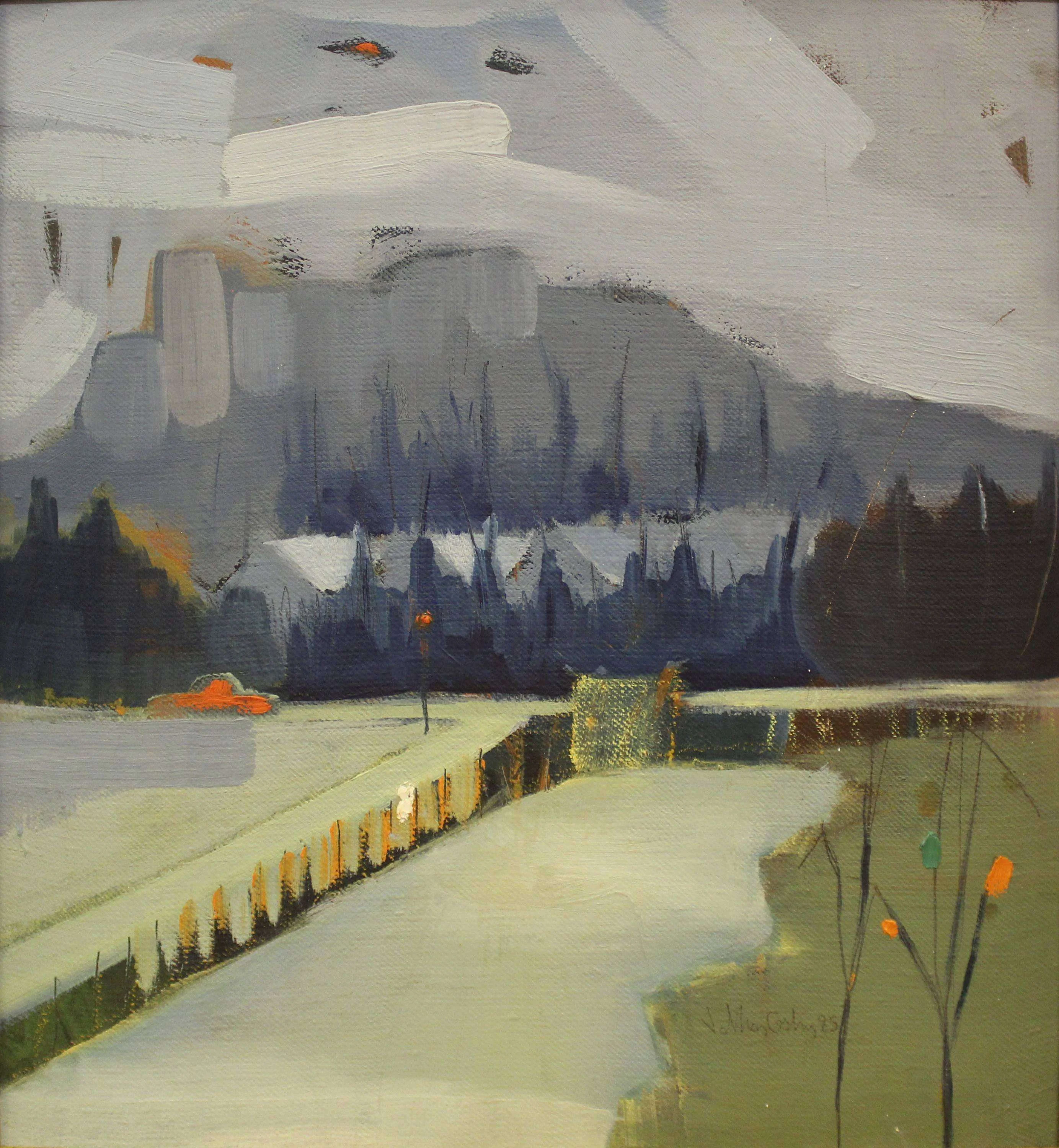 "İsimsiz" eseri VOLKAN COŞKUN tarafından 1985 yılında 39x39 cm ölçülerinde Tuval üzeri yağlı boya tekniği ile yapılmıştır.