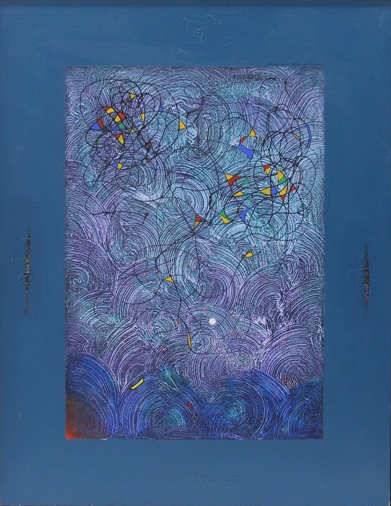 "İsimsiz" eseri VOLKAN COŞKUN tarafından 2000 yılında 90x70 cm ölçülerinde Tuval üzeri yağlı boya tekniği ile yapılmıştır.