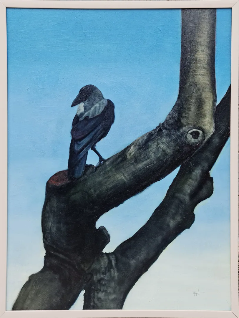 "İsimsiz" eseri YİĞİT ALTIPARMAKOĞULLARI tarafından 80x60 cm ölçülerinde Tuval üzeri yağlı boya tekniği ile yapılmıştır.