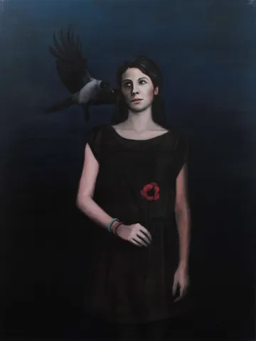 YİĞİT ALTIPARMAKOĞULLARI — “İsimsiz”, 2015 "İsimsiz" eseri YİĞİT ALTIPARMAKOĞULLARI tarafından 2015 yılında 120x90 cm ölçülerinde Tuval üzeri yağlı boya tekniği ile yapılmıştır.