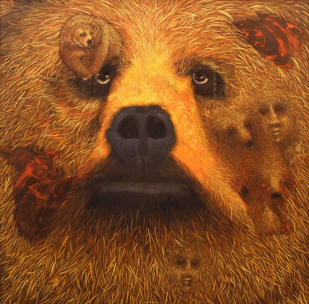 "İsimsiz" eseri YUNUS EMRE DOKUMACI tarafından 2009 yılında 110x110 cm ölçülerinde Tuval üzeri yağlı boya tekniği ile yapılmıştır.