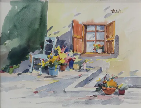 "İsimsiz" eseri YURDAGÜL DÖL tarafından 22x30 cm ölçülerinde Kağıt üzeri sulu boya tekniği ile yapılmıştır.