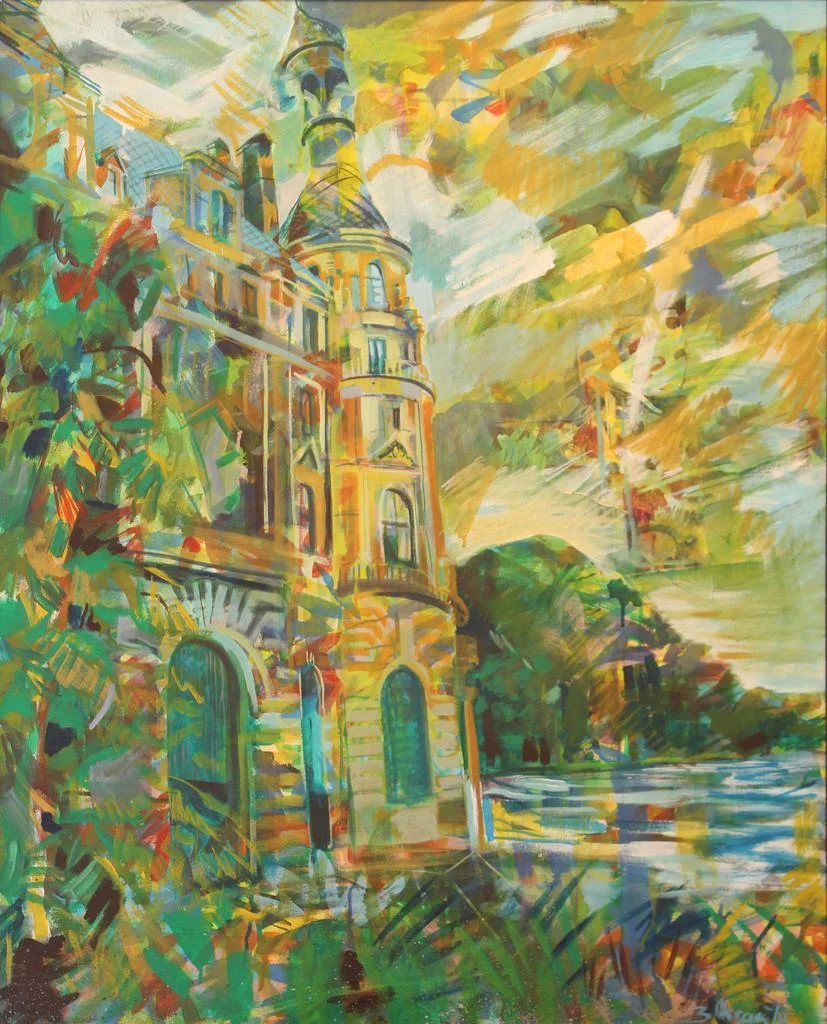 "İsimsiz" eseri ZELİHA AKÇAOĞLU tarafından 123x100 cm ölçülerinde Tuval üzeri yağlı boya tekniği ile yapılmıştır.