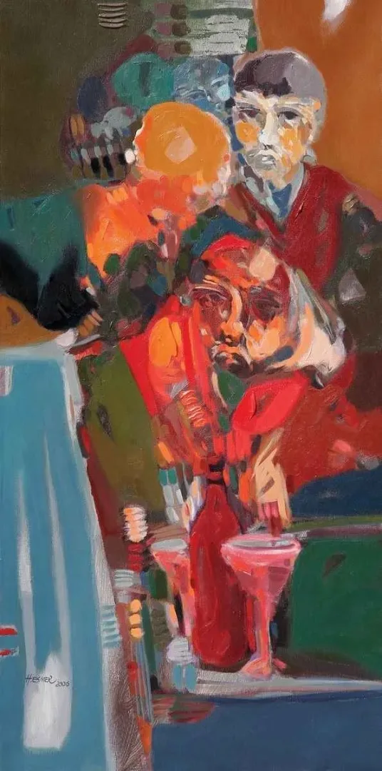 yakınlaştır "isimsiz" eseri HAKAN ESMER tarafından 2006 yılında 80x40 cm ölçülerinde Tuval üzeri yağlı boya tekniği ile yapılmıştır.