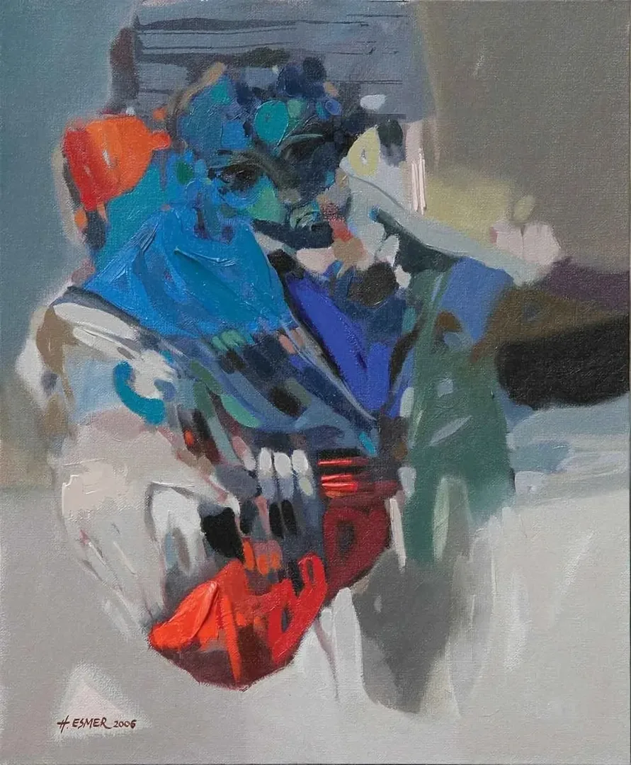 yakınlaştır "isimsiz" eseri HAKAN ESMER tarafından 2006 yılında 46x38 cm ölçülerinde Tuval üzeri yağlı boya tekniği ile yapılmıştır.