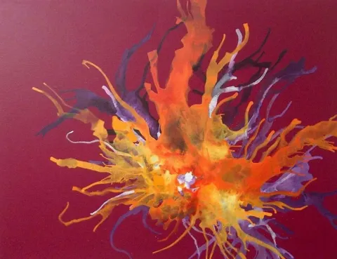 ÇAĞATAY ODABAŞ — “Büyülü Dans”, 2007 "Büyülü Dans" eseri ÇAĞATAY ODABAŞ tarafından 2007 yılında 100x130 cm ölçülerinde Tuval üzeri akrilik boya tekniği ile yapılmıştır.