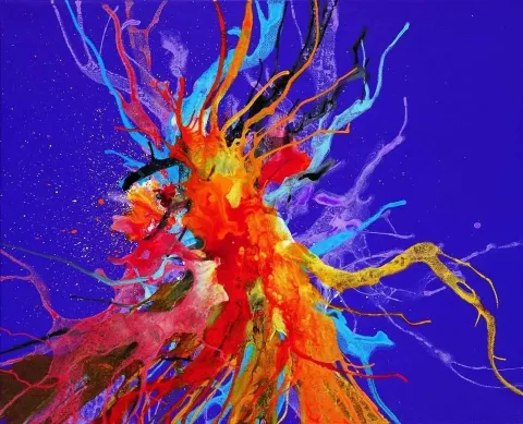 ÇAĞATAY ODABAŞ — “Rüya”, 2007 "Rüya" eseri ÇAĞATAY ODABAŞ tarafından 2007 yılında 65x80 cm ölçülerinde Tuval üzeri akrilik boya tekniği ile yapılmıştır.