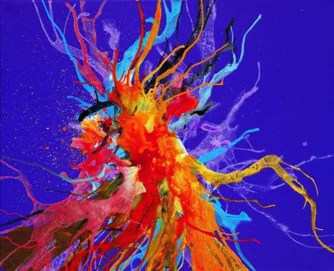 ÇAĞATAY ODABAŞ — “Rüya”, 2007 "Rüya" eseri ÇAĞATAY ODABAŞ tarafından 2007 yılında 65x80 cm ölçülerinde Tuval üzeri akrilik boya tekniği ile yapılmıştır.