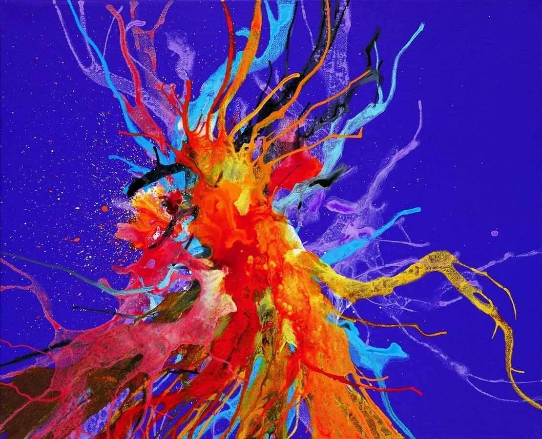 "Rüya" eseri ÇAĞATAY ODABAŞ tarafından 2007 yılında 65x80 cm ölçülerinde Tuval üzeri akrilik boya tekniği ile yapılmıştır.
