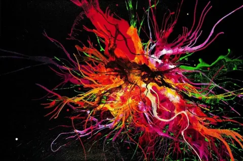 ÇAĞATAY ODABAŞ — “Siyah Venüs”, 2006 "Siyah Venüs" eseri ÇAĞATAY ODABAŞ tarafından 2006 yılında 100x150 cm ölçülerinde Tuval üzeri akrilik boya tekniği ile yapılmıştır.