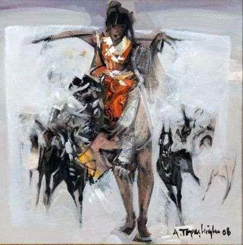 yakınlaştır "isimsiz" eseri AKDOĞAN TOPAÇLIOĞLU tarafından 2008 yılında 30x30 cm ölçülerinde Tuval üzeri yağlı boya tekniği ile yapılmıştır.