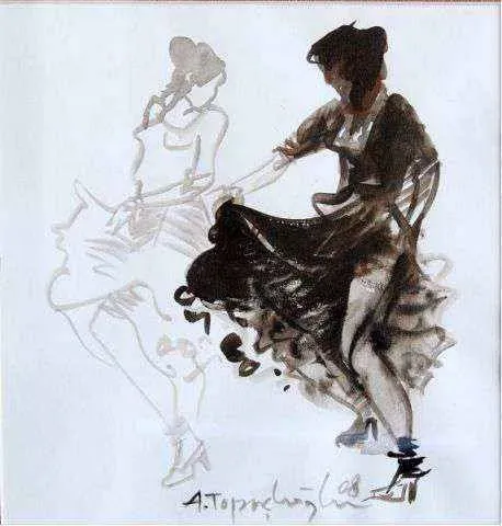 AKDOĞAN TOPAÇLIOĞLU — “isimsiz”, 2008 "isimsiz" eseri AKDOĞAN TOPAÇLIOĞLU tarafından 2008 yılında 20x20 cm ölçülerinde Tuval üzeri yağlı boya tekniği ile yapılmıştır.