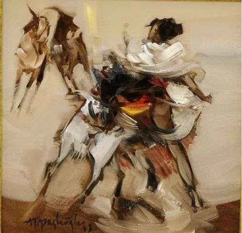 yakınlaştır "isimsiz" eseri AKDOĞAN TOPAÇLIOĞLU tarafından 2008 yılında 30x30 cm ölçülerinde Tuval üzeri yağlı boya tekniği ile yapılmıştır.