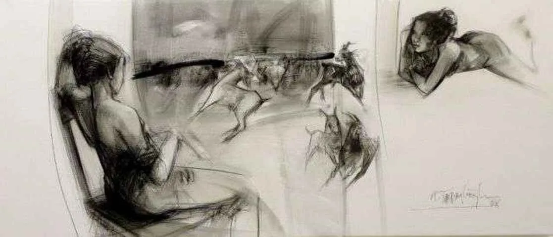 "isimsiz" eseri AKDOĞAN TOPAÇLIOĞLU tarafından 2008 yılında 65x150 cm ölçülerinde Tuval üzeri yağlı boya tekniği ile yapılmıştır.