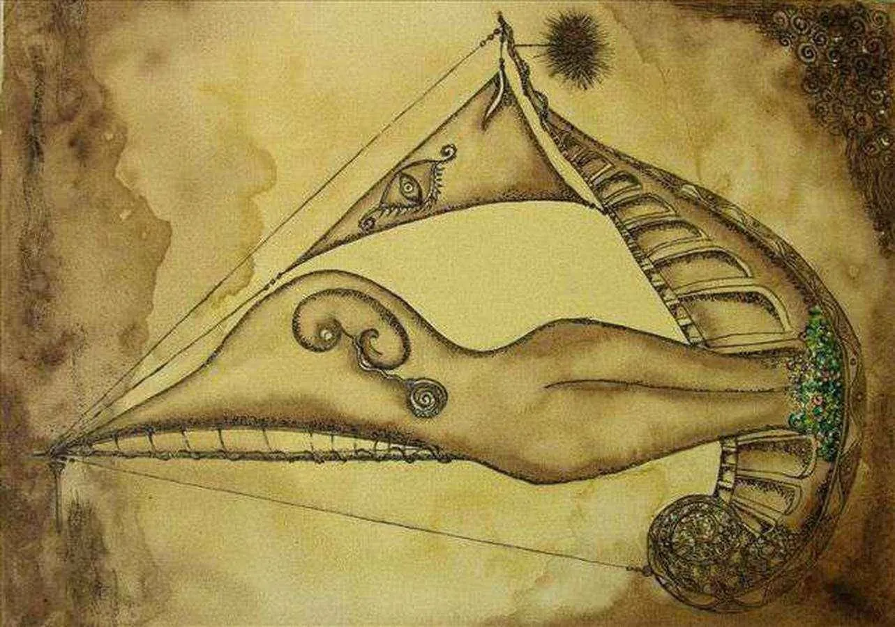 "isimsiz" eseri RAFET VAN tarafından 2008 yılında 50x70 cm ölçülerinde Tuval üzeri karışık teknik tekniği ile yapılmıştır.