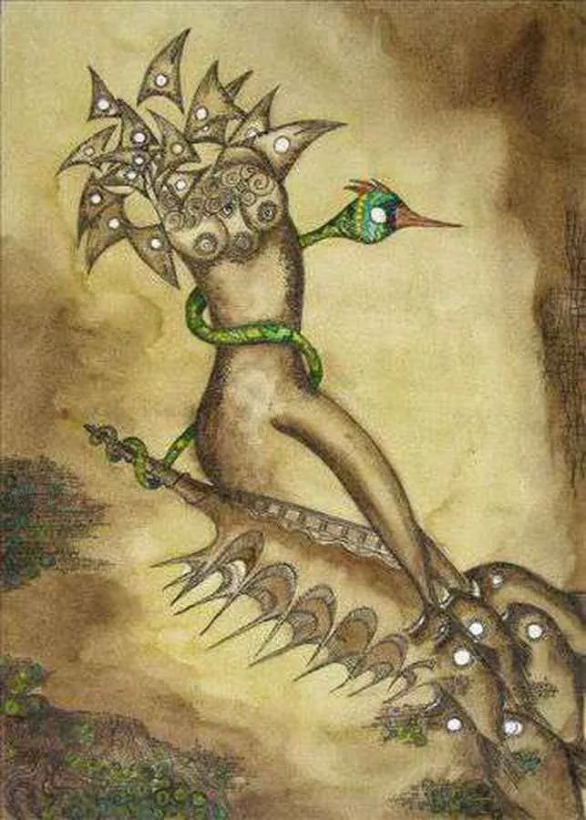 RAFET VAN — “isimsiz”, 2008 "isimsiz" eseri RAFET VAN tarafından 2008 yılında 70x90 cm ölçülerinde Tuval üzeri karışık teknik tekniği ile yapılmıştır.
