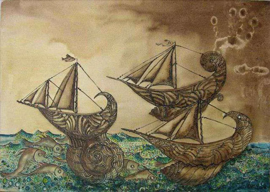 RAFET VAN — “isimsiz”, 2008 "isimsiz" eseri RAFET VAN tarafından 2008 yılında 80x100 cm ölçülerinde Tuval üzeri akrilik boya tekniği ile yapılmıştır.