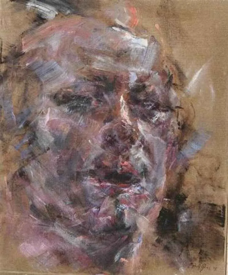 "isimsiz" eseri BAHRİ GENÇ tarafından 2008 yılında 110x92 cm ölçülerinde Tuval üzeri akrilik boya tekniği ile yapılmıştır.