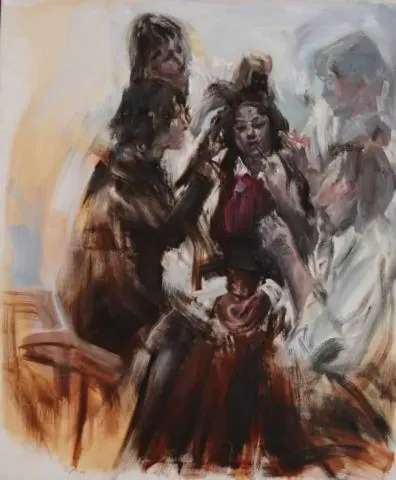 BAHRİ GENÇ — “isimsiz”, 2005 "isimsiz" eseri BAHRİ GENÇ tarafından 2005 yılında 120x100 cm ölçülerinde Tuval üzeri yağlı boya tekniği ile yapılmıştır.