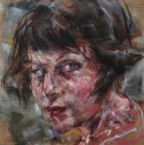 "isimsiz" eseri BAHRİ GENÇ tarafından 2009 yılında 130x130 cm ölçülerinde Tuval üzeri akrilik boya tekniği ile yapılmıştır.