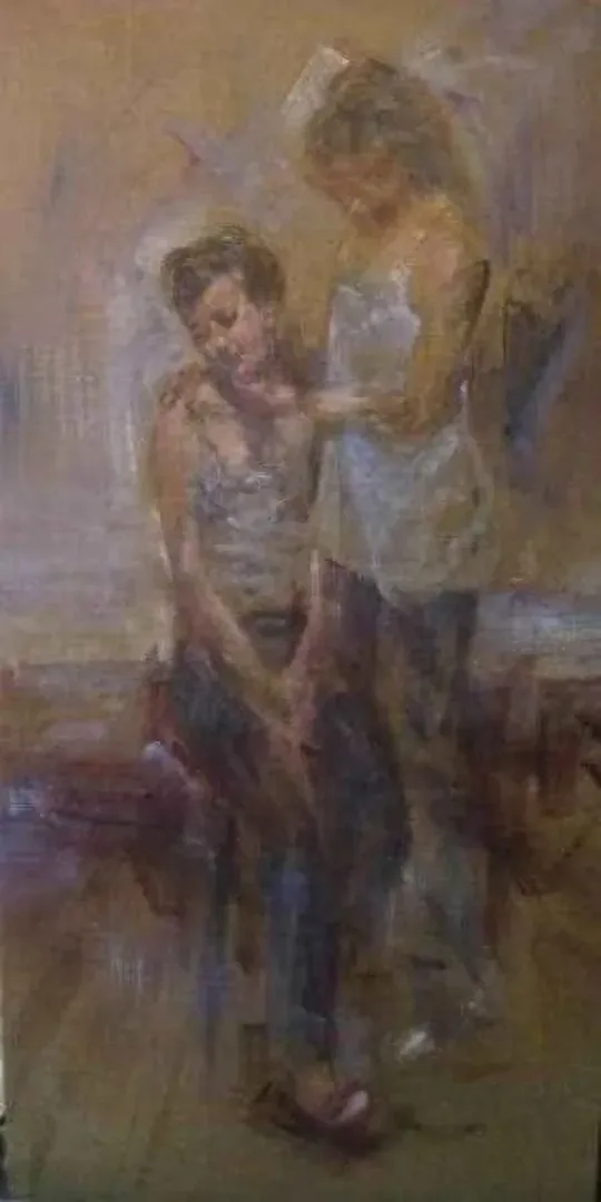 yakınlaştır "isimsiz" eseri BAHRİ GENÇ tarafından 2008 yılında 125x65 cm ölçülerinde Tuval üzeri yağlı boya tekniği ile yapılmıştır.