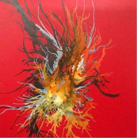 ÇAĞATAY ODABAŞ — “Hera”, 2008 "Hera" eseri ÇAĞATAY ODABAŞ tarafından 2008 yılında 150x150 cm ölçülerinde Tuval üzeri akrilik boya tekniği ile yapılmıştır.