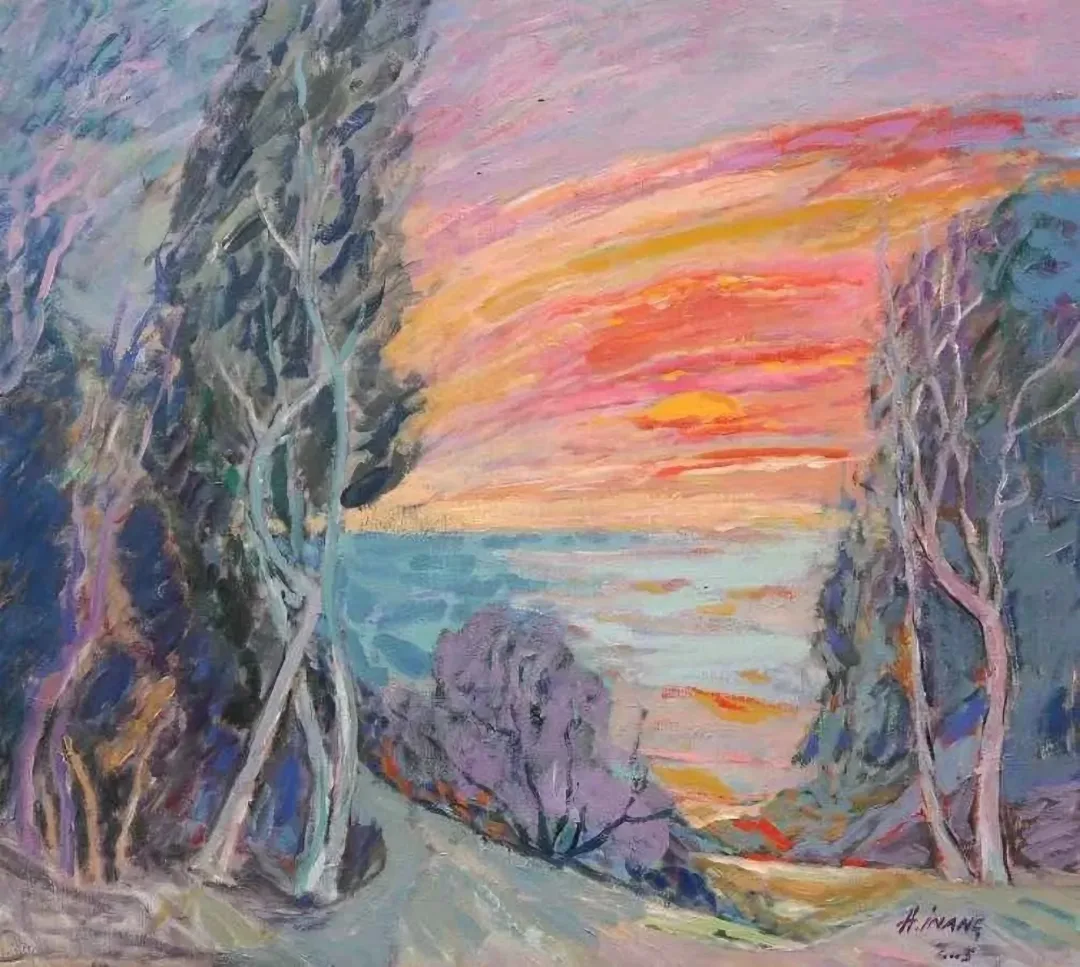 "isimsiz" eseri HAMZA İNANÇ tarafından 2005 yılında 78x88 cm ölçülerinde Tuval üzeri yağlı boya tekniği ile yapılmıştır.