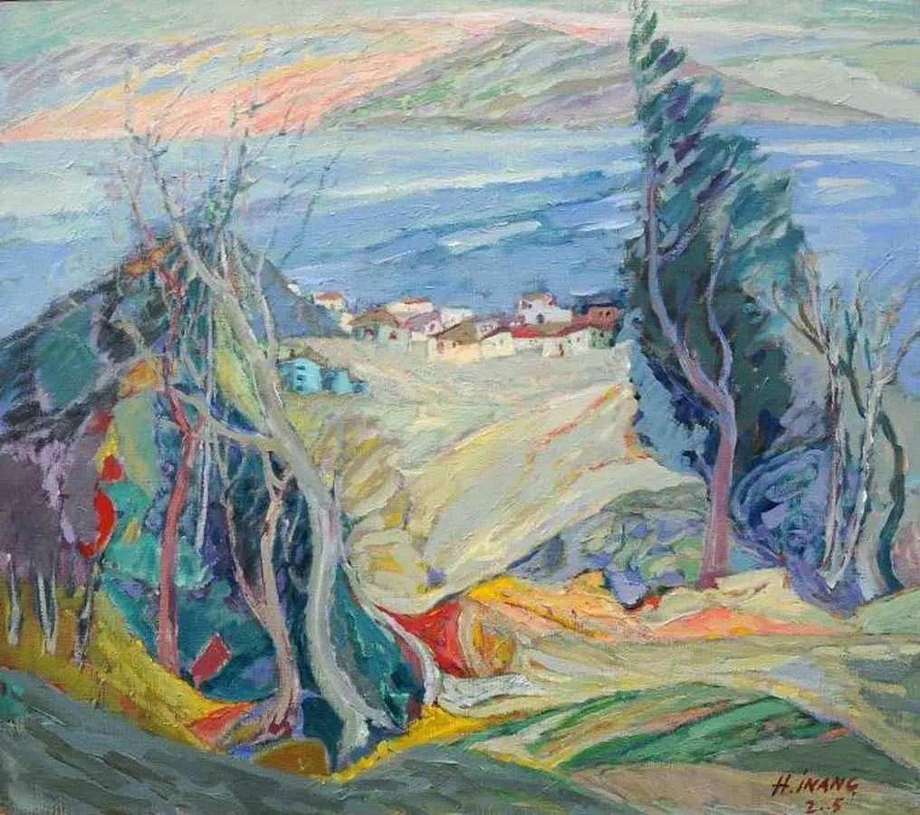 yakınlaştır "isimsiz" eseri HAMZA İNANÇ tarafından 2005 yılında 78x88 cm ölçülerinde Tuval üzeri yağlı boya tekniği ile yapılmıştır.