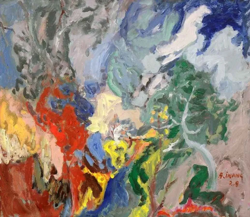 "isimsiz" eseri HAMZA İNANÇ tarafından 2009 yılında 70x80 cm ölçülerinde Tuval üzeri yağlı boya tekniği ile yapılmıştır.
