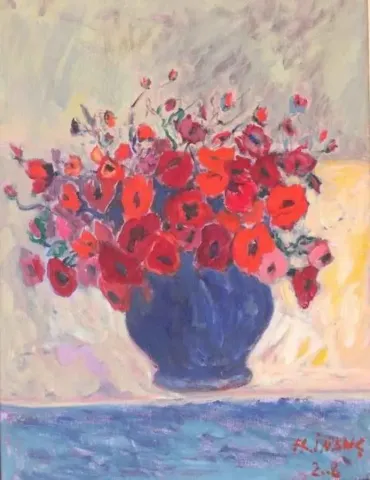 HAMZA İNANÇ — “isimsiz”, 2008 "isimsiz" eseri HAMZA İNANÇ tarafından 2008 yılında 50x65 cm ölçülerinde Tuval üzeri yağlı boya tekniği ile yapılmıştır.
