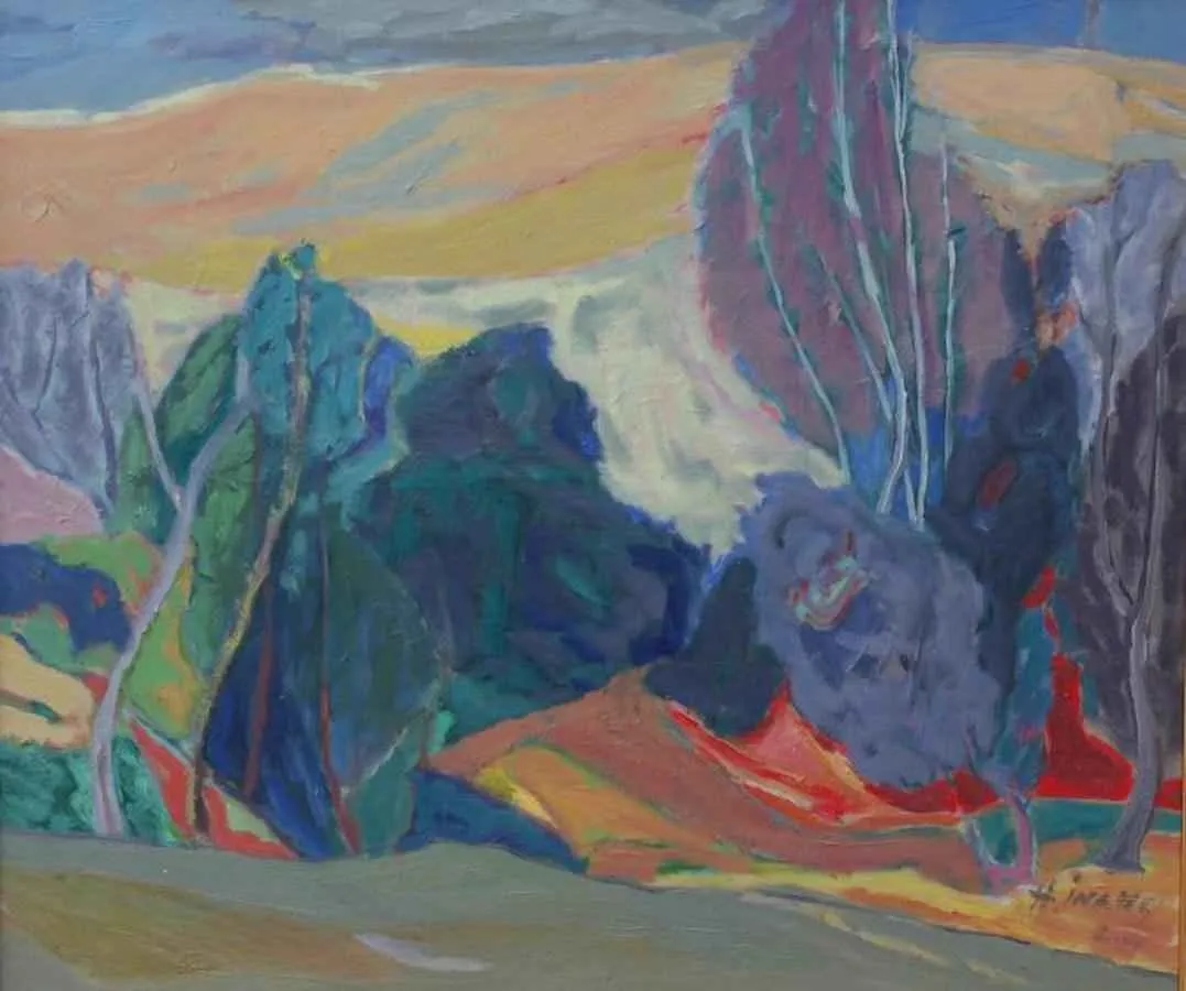 "isimsiz" eseri HAMZA İNANÇ tarafından 2004 yılında 60x70 cm ölçülerinde Tuval üzeri yağlı boya tekniği ile yapılmıştır.