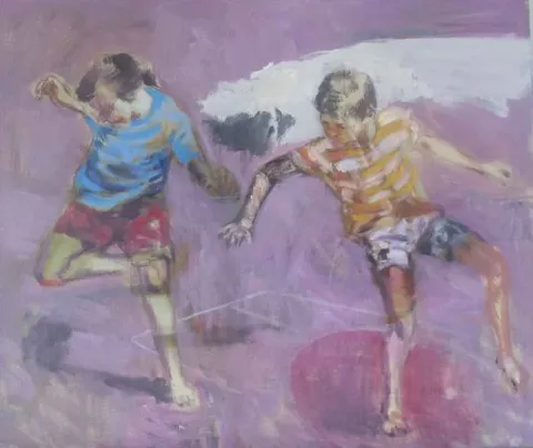 "isimsiz" eseri SELAHATTİN AYDIN tarafından 2009 yılında 50x60 cm ölçülerinde Tuval üzeri yağlı boya tekniği ile yapılmıştır.