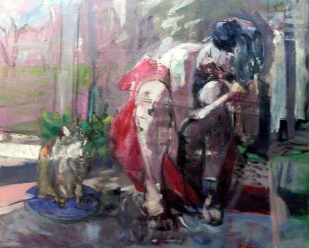 yakınlaştır "isimsiz" eseri SELAHATTİN AYDIN tarafından 2009 yılında 73x92 cm ölçülerinde Tuval üzeri yağlı boya tekniği ile yapılmıştır.