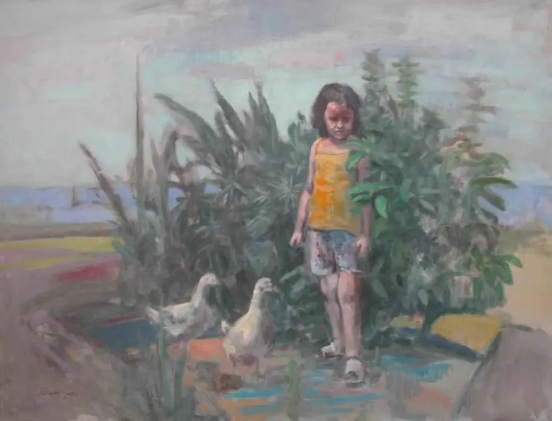 "isimsiz" eseri SELAHATTİN AYDIN tarafından 2009 yılında 65x85 cm ölçülerinde Tuval üzeri yağlı boya tekniği ile yapılmıştır.