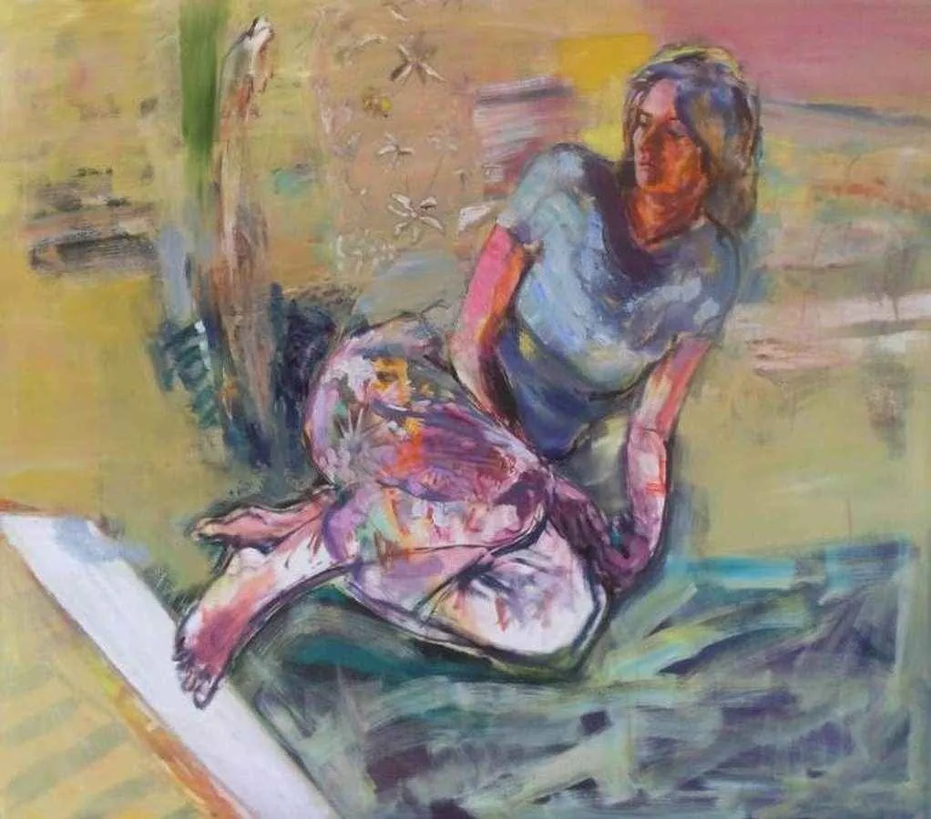 "isimsiz" eseri SELAHATTİN AYDIN tarafından 2009 yılında 140x160 cm ölçülerinde Tuval üzeri yağlı boya tekniği ile yapılmıştır.