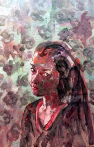 "isimsiz" eseri SELAHATTİN AYDIN tarafından 2009 yılında 80x50 cm ölçülerinde Tuval üzeri yağlı boya tekniği ile yapılmıştır.