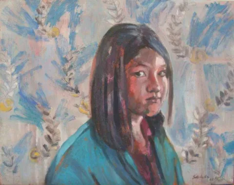 SELAHATTİN AYDIN — “isimsiz”, 2009 "isimsiz" eseri SELAHATTİN AYDIN tarafından 2009 yılında 35x45 cm ölçülerinde Tuval üzeri yağlı boya tekniği ile yapılmıştır.