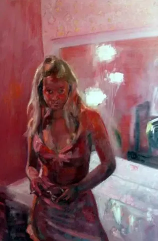 SELAHATTİN AYDIN — “isimsiz”, 2009 "isimsiz" eseri SELAHATTİN AYDIN tarafından 2009 yılında 90x60 cm ölçülerinde Tuval üzeri yağlı boya tekniği ile yapılmıştır.
