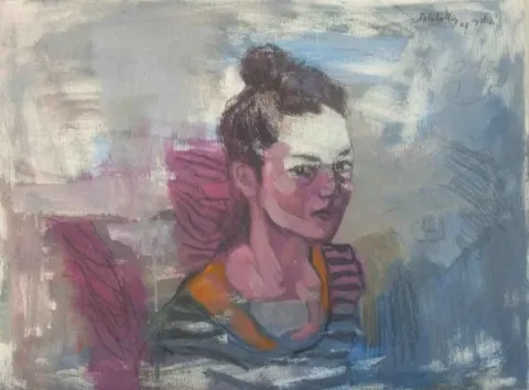 SELAHATTİN AYDIN — “isimsiz”, 2009 "isimsiz" eseri SELAHATTİN AYDIN tarafından 2009 yılında 30x40 cm ölçülerinde Tuval üzeri yağlı boya tekniği ile yapılmıştır.