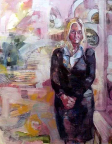 SELAHATTİN AYDIN — “isimsiz”, 2009 "isimsiz" eseri SELAHATTİN AYDIN tarafından 2009 yılında 90x70 cm ölçülerinde Tuval üzeri yağlı boya tekniği ile yapılmıştır.